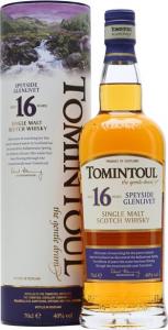 Tomintoul 16YO 1,0l 40% tuba