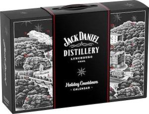Jack Daniel's whiskey kalendář 18x0,05l +6x dárek