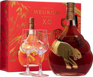 Meukow XO Rack 0,7l 40% +2skla 