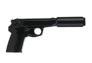 Vodka Zlatogor Pistol s tlumičem 0,1l 40% 